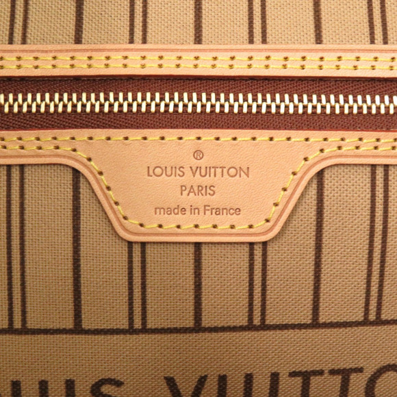 LOUIS VUITTON Brown Monogram Neverfull MM Tote Bag - Picture 8 of 10